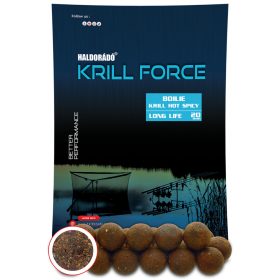   Haldorádó KRILL FORCE Boilie Long Life 20 mm - Krill Hot Spicy