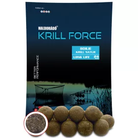 Haldorádó KRILL FORCE Boilie Long Life 24 mm - Krill Natur