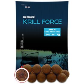   Haldorádó KRILL FORCE Boilie Long Life 24 mm - Krill Indian Spice