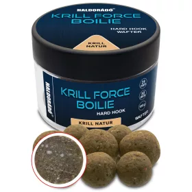   Haldorádó KRILL FORCE Boilie Hard Hook Wafter 24, 30 mm - Krill Natur