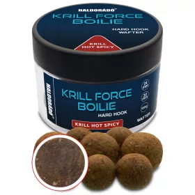   Haldorádó KRILL FORCE Boilie Hard Hook Wafter 24, 30 mm - Krill Hot Spicy