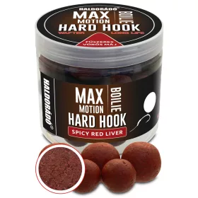   Haldorádó MAX MOTION Boilie Hard Hook Wafter 16, 20 mm - Fűszeres Vörös Máj