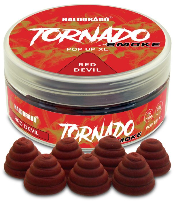 Haldorádó TORNADO Smoke Pop Up XL 15 mm - Red Devil