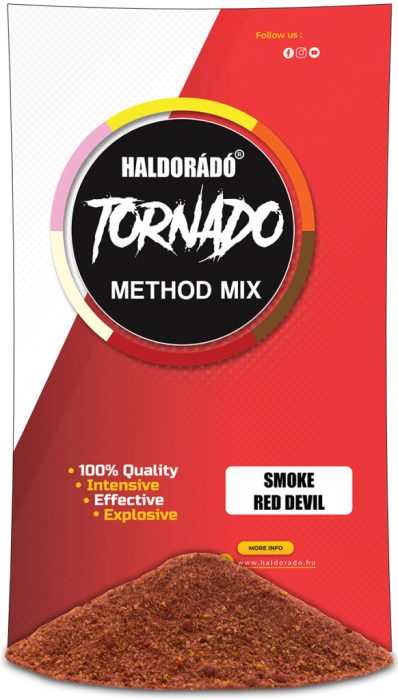 Haldorádó TORNADO Smoke Method Mix - Red Devil