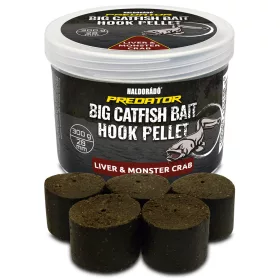   Haldorádó Catfish Bait Hook Pellet 28 mm - Liver & Monster Crab