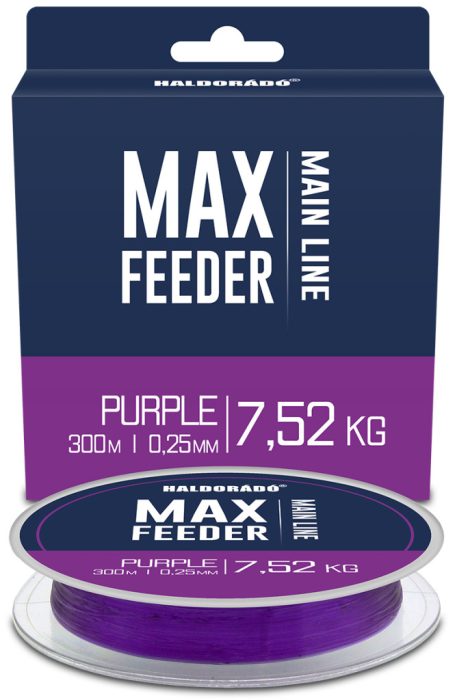 Haldorádó MAX Feeder Purple zsinór 0,25mm / 300m - 7,52 kg