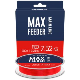 Haldorádó MAX Feeder Red zsinór 0,25mm / 300m - 7,52 kg