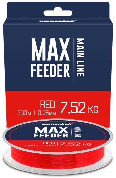 Haldorádó MAX Feeder Red zsinór 0,25mm / 300m - 7,52 kg