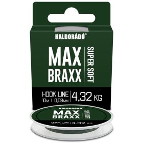   Haldorádó Max Braxx - Super Soft Hook Line fonott zsinór 0,08 mm - 4,32 kg