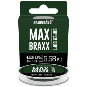   Haldorádó Max Braxx - Super Soft Hook Line fonott zsinór 0,10 mm - 5,58 kg
