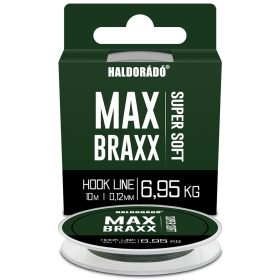   Haldorádó Max Braxx - Super Soft Hook Line fonott zsinór 0,12 mm - 6,95 kg
