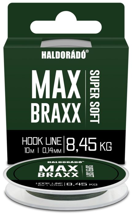 Haldorádó Max Braxx - Super Soft Hook Line fonott zsinór 0,14 mm - 8,45 kg