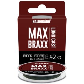   Haldorádó Max Braxx - Long Cast Shock Leader fonott zsinór 0,20 mm - 18,42 kg