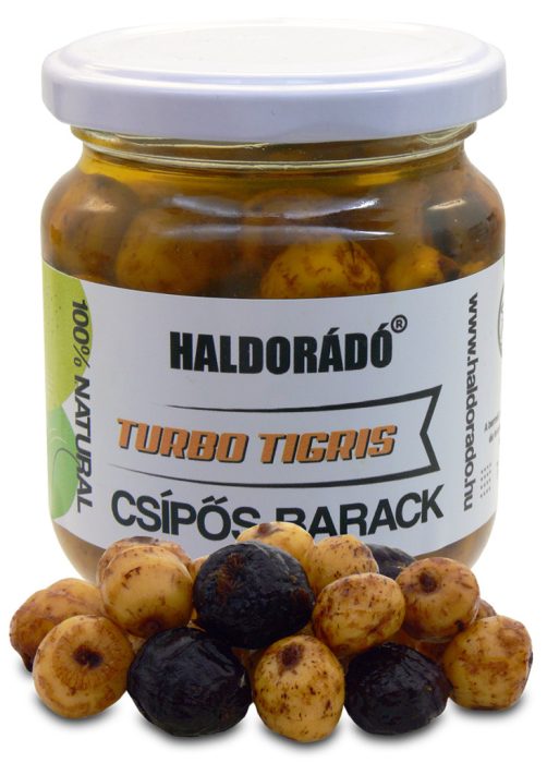 Haldorádó Turbo Tigris üveges tigrismogyoró - Csípős Barack