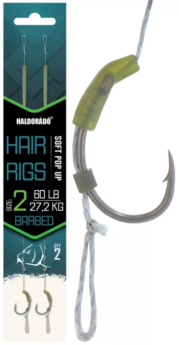 Haldorádó Soft Pop Up Hair Rigs horogelőke - 2
