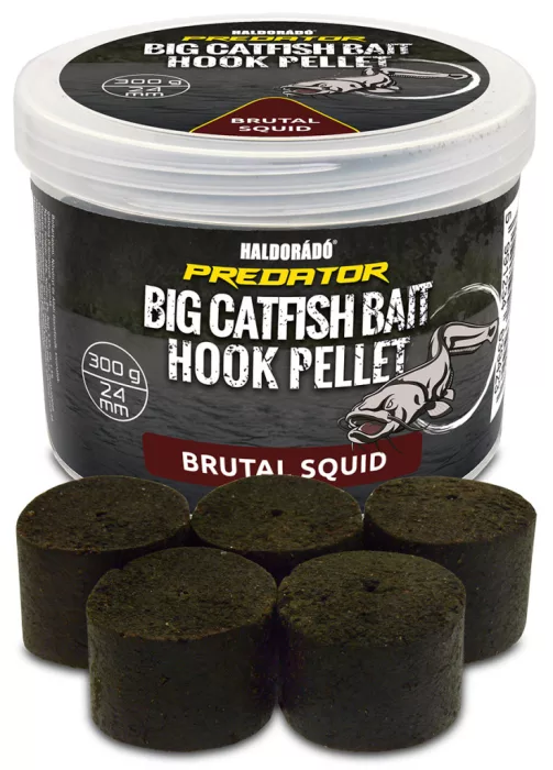 Haldorádó Catfish Bait Hook Pellet 24 mm - Brutal Squid