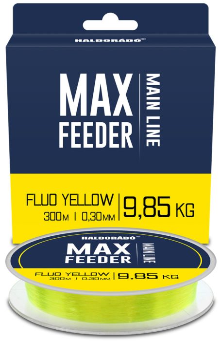 Haldorádó MAX Feeder Fluo Yellow zsinór 0,30mm / 300m - 9,85 kg