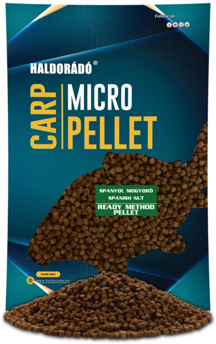 Haldorádó Ready Method Pellet - Spanyol Mogyoró