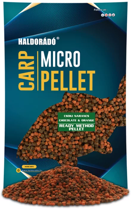 Haldorádó Ready Method Pellet - Csoki narancs