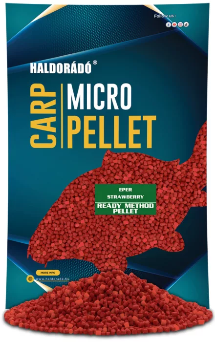 Haldorádó Ready Method Pellet - Eper