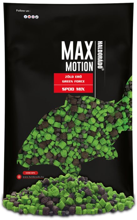 Haldorádó MAX MOTION Spod Mix - Green Force
