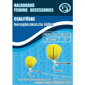 Haldorádó Csalitüske horogbeakasztó füllel - 7mm