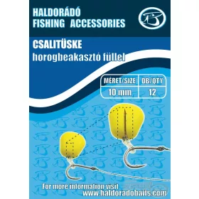 Haldorádó Csalitüske horogbeakasztó füllel - 10mm