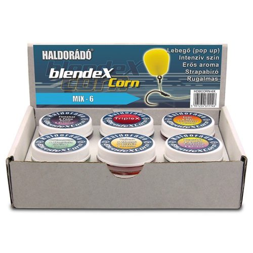 BlendexCorn - MIX-6 /  6 íz egy dobozban - Haldorádó