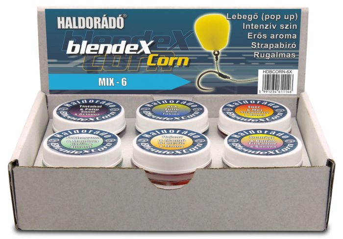 Haldorádó BlendexCorn gumikukorica - MIX-6 / 6 íz egy dobozban