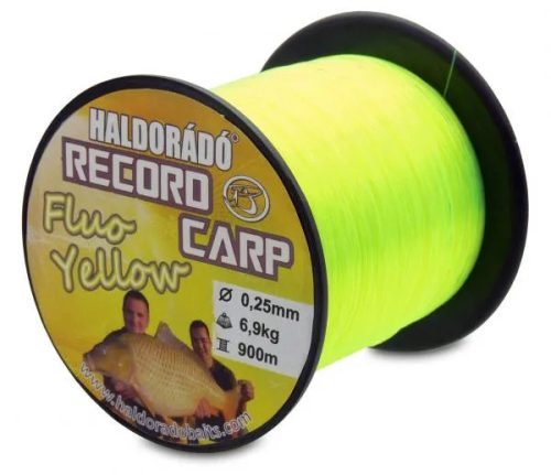 Haldorádó Record Carp Fluo Yellow monofil zsinór 0,20 mm / 900 m / 5,0 kg 