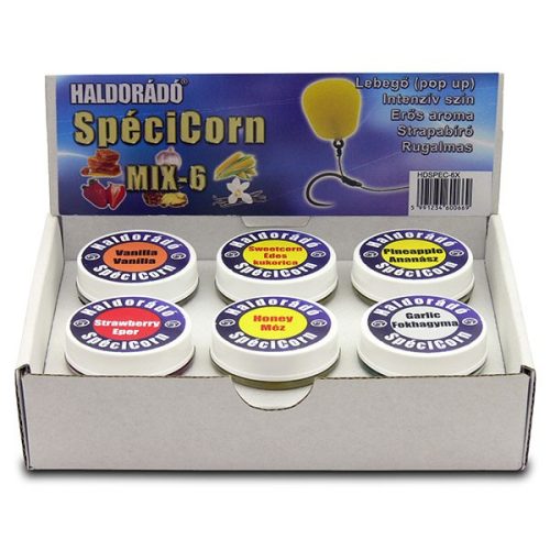 SpéciCorn - MIX-6 / 6 íz egy dobozban - Haldorádó
