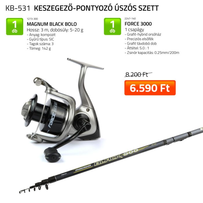 NEVIS Keszegező-Pontyozó úszós szett 1273-300+2247-130