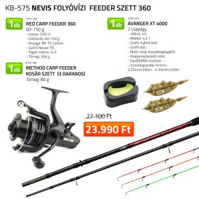   NEVIS Folyóvízi Feeder szett 360 1847-360+ 2290-240+ 8100-480
