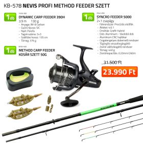 NEVIS Profi Method Feeder szett 1618-390+ 2542-650+ 8100-450