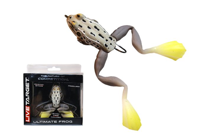 LIVETARGET THE ULTIMATE FROG STRIDE BAIT ALBINO / WHITE 50 MM 21 G