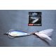 LIVETARGET FLUTTER SHAD JIGGING SPOON SILVER/BLUE55 MM 14 G