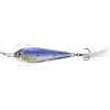 LIVETARGET FLUTTER SHAD JIGGING SPOON SILVER/VIOLET 55 MM 14 G