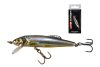 LIVETARGET MINNOW FINESSE JERKBAIT SILVER/BLACK 60 MM 11G