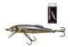 LIVETARGET MINNOW FINESSE JERKBAIT SILVER/BLACK 60 MM 11G
