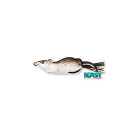 LIVETARGET MOUSE WALKING BAIT BROWN/WHITE 60 MM 11 G