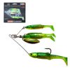 LIVETARGET MINNOW SPINNER RIG DARK AMBER/GOLD SMALL 11 G