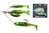 LIVETARGET MINNOW SPINNER RIG LIME CHARTREUSE/GOLD SMALL 11 G