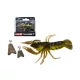 LIVETARGET LIVE CRAW FINESS BAIT  CHARTREUSE BLACK 63MM 11G SLOW SINKING