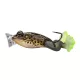 LIVETARGET THE ULTIMATE FROG POPPER BAIT TAN / BROWN 63MM 28G FLOATING