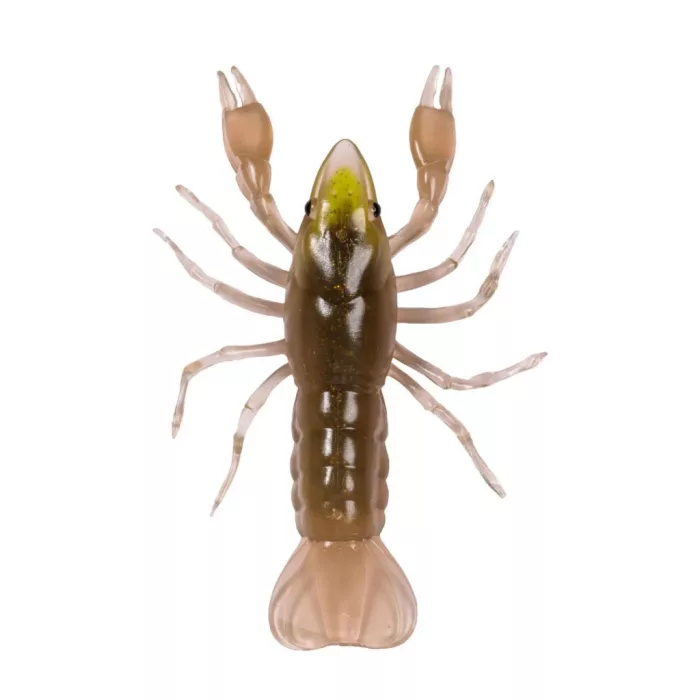 LIVETARGET 2.8" CRAWFISH UN-RIGGED NATURAL/YELLOW 71 MM  SINKING
