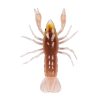 LIVETARGET 2.8" CRAWFISH UN-RIGGED BROWN / YELLOW 71 MM SINKING 6DB/CS