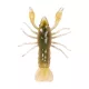 LIVETARGET 2.8" CRAWFISH UN-RIGGED YELLOW / PUMPKIN 71 MM  SINKING 6DB/CS
