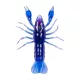 LIVETARGET 2.8" CRAWFISH UN-RIGGED BLUE / PURPLE 71 MM  SINKING 6DB/CS