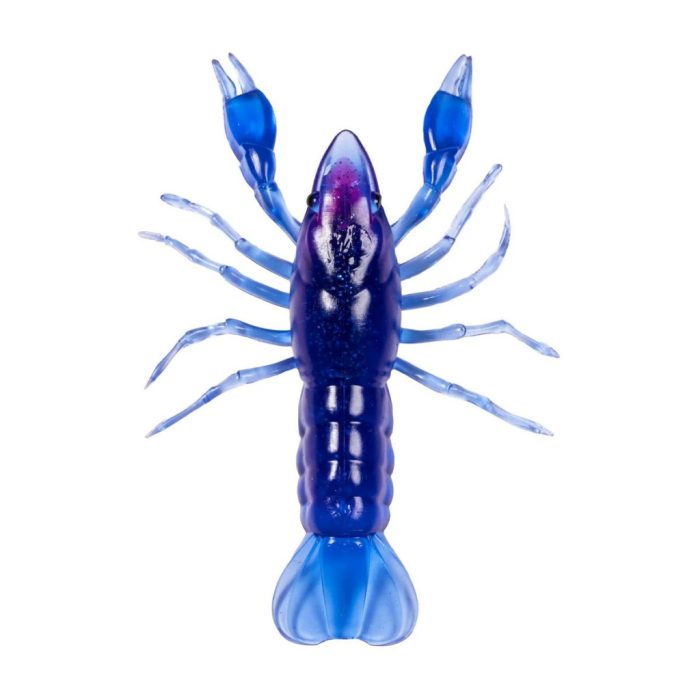 LIVETARGET 3.8” CRAWFISH UN-RIGGED BLUE / PURPLE 97 MM  SINKING