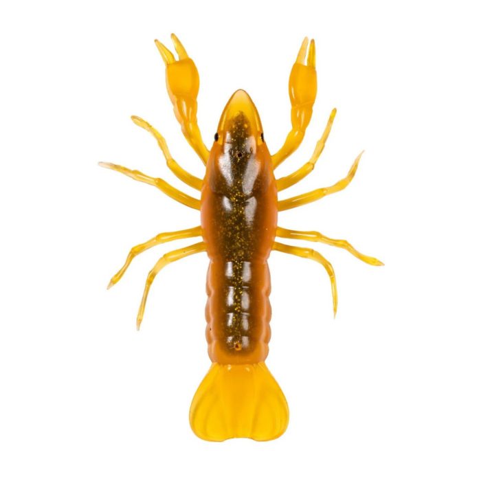 LIVETARGET 3.8” CRAWFISH UN-RIGGED ORANGE / GREEN 97 MM  SINKING